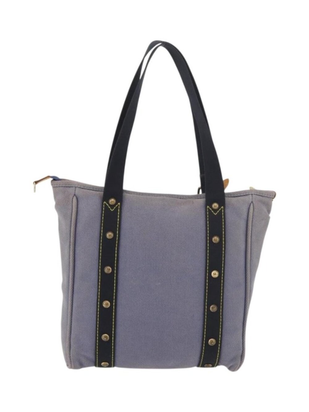 LOUIS VUITTON Antigua Cabas MM Tote Bag Blue M40087 - Picture 2 of 16